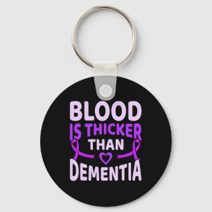 Llavero Es más grueso que el Awarene de Dementia Alzheimer