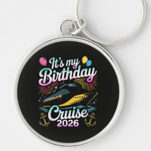 Llavero Es mi crucero de cumpleaños 2026 Crucero de cumple