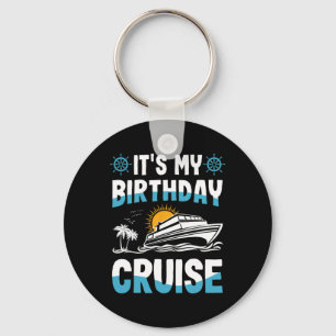 Llavero Es mi cumpleaños crucero familia coincidente vacac