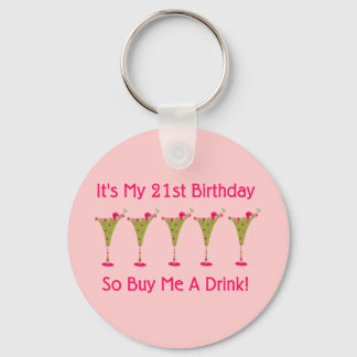 Llavero Es mi cumpleaños número 21