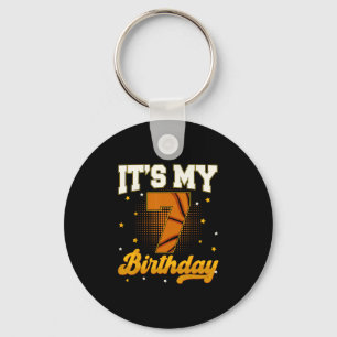 Llavero Es mi cumpleaños número 7 Sketll Niño Regalos de 7