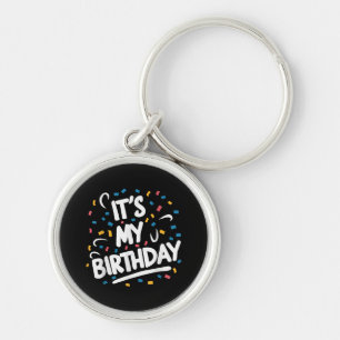 Llavero Es mi cumpleaños para los niños Chicas niños hombr