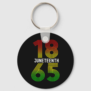 Llavero Es mi Día de la Independencia Orgullo Negro