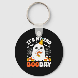 Llavero Es mi segundo día de Boo, divertido fantasma de Ha