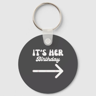 Llavero Es su cumpleaños (flecha Inting) Divertido humor d