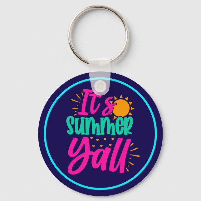 Llavero Es Summer Y'all-54808 (Anverso)
