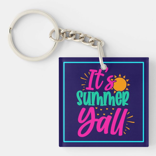 Llavero Es Summer Y'all-54808 (Frente)