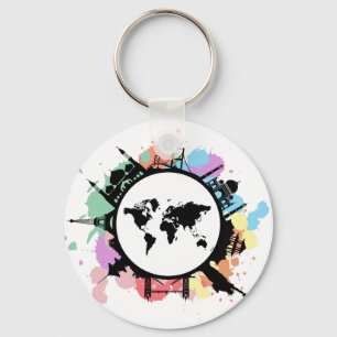 Llavero Es tiempo de viaje