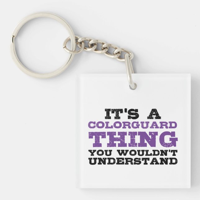 Llavero Es un asunto de Colorguard (Frente)