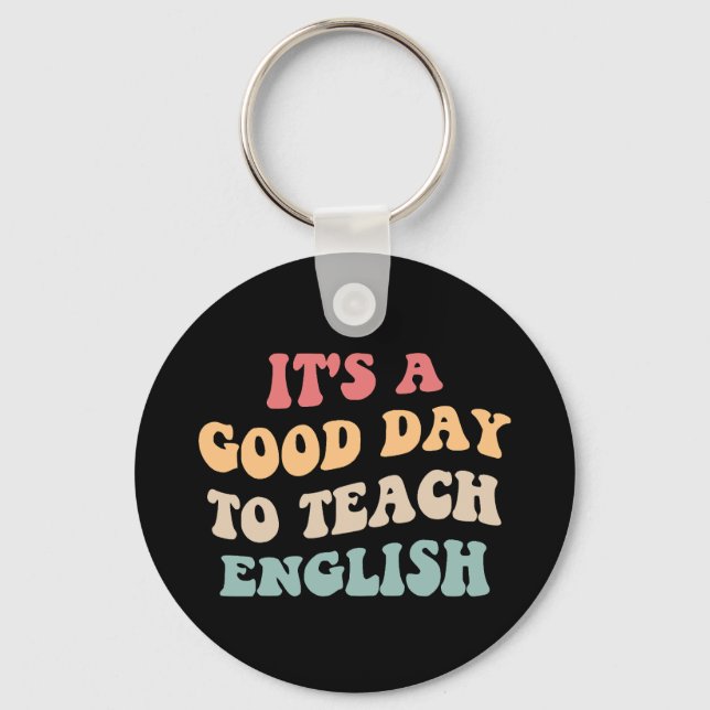 Llavero Es Un Buen Día Para Enseñar Inglés II (Anverso)