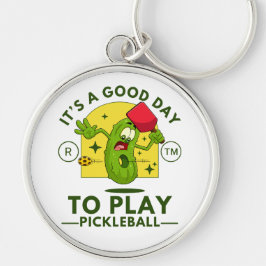 Llavero Es un buen día para jugar pickleball