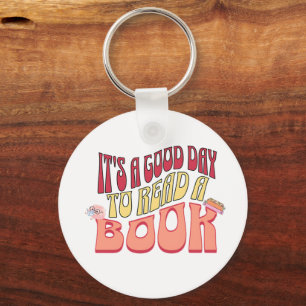 Llavero Es un buen día para leer un libro
