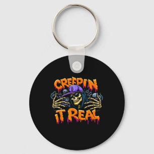 Llavero Es un verdadero Halloween Hip Hop Skeletti Drug Gr