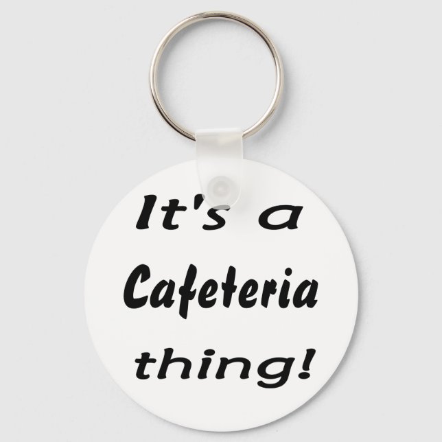 Llavero ¡Es una cafetería! (Anverso)