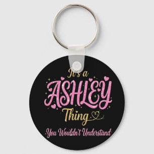 Llavero Es Una Cosa De Ashley Rosa Oro Regalo Para Mujeres