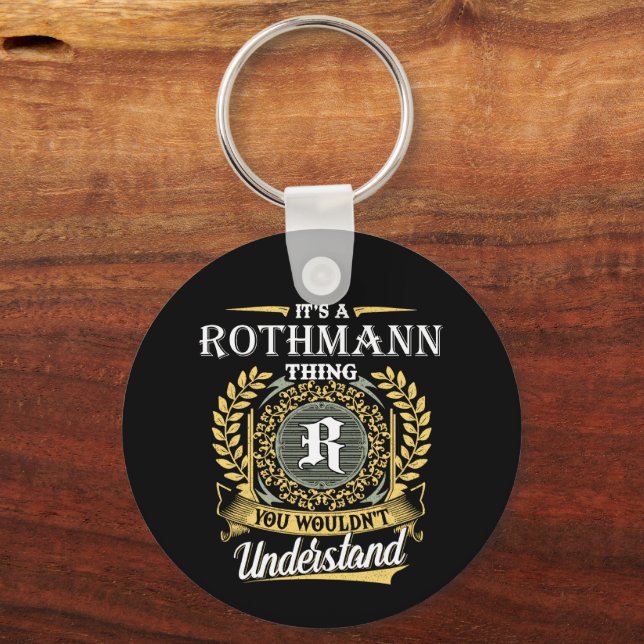 Llavero Es una Cosa de Rothmann que No Entenderías (Anverso)