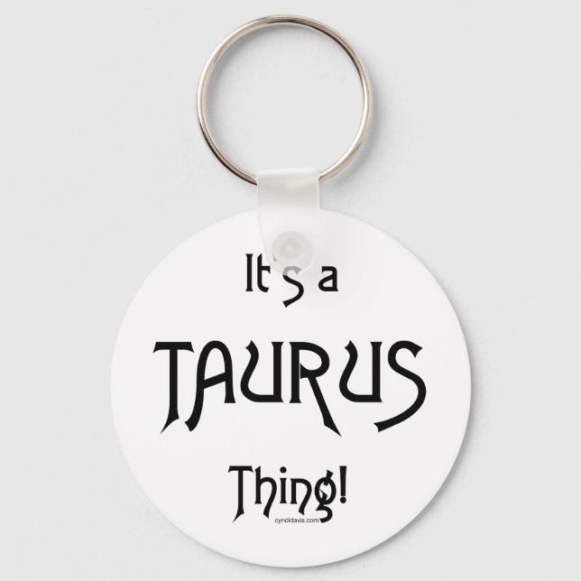 Llavero Es una cosa de taurus (Anverso)