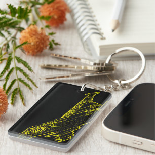 Llavero Esbozo de avión soviético para pies de fuerza de