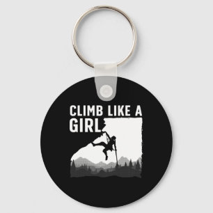 Llavero Escalada en Roca Genial para Mujeres Chicas Montañ