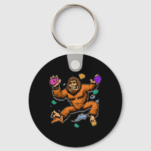 Llavero Escalador de montaña Sasquatch Bouldering Bigfoot