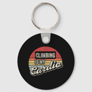 Llavero Escalar es mi ascenso Cardio Vintage Retro Rock