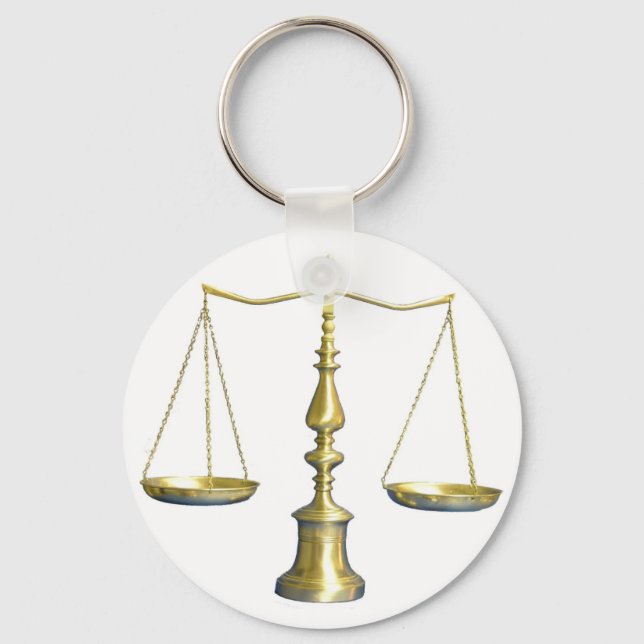 Llavero Escalas de justicia (Anverso)