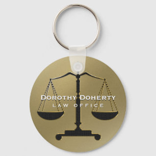 Llavero Escalas de justicia  Abogado