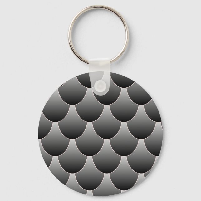 Llavero Escalas de negro y gris (Anverso)