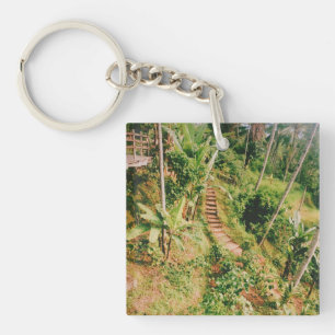 Llavero Escalera de bosques lluviosos de Bali