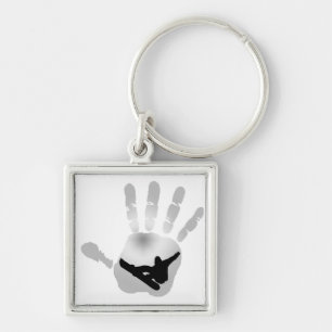 Llavero escamas de la nieve de la snowboard