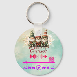 Llavero Escaneo para video , " A Jolly Holly "