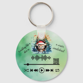 Llavero Escaneo para video , "Nariz roja"