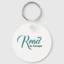 Escape to Read Keychain | Literary Gift