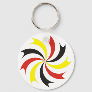 Llavero Escarapela Alemania cockade Germany