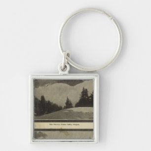 Llavero Escena de Crater Lake Oregon Orchard