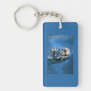 Llavero Escena de los obturadores de ConnecticutSea