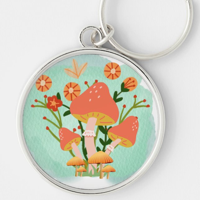 LLAVERO ESCENA DE MUSHROOMS (Frente)