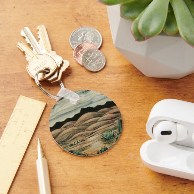 Llavero Escena del desierto de Marsden Hartley, Bella Arte (Escritorio )