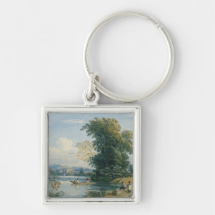 Llavero Escena del río