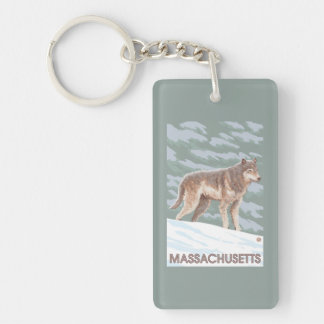 Llavero Escena en lobo de Massachusetts