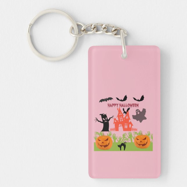 Llavero Escena Esencial De Manos Verdes Emergiendo De La T (Frente)