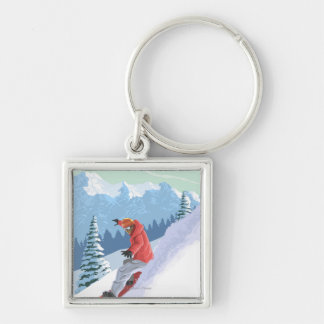 Llavero Escena VermontSnowboarder