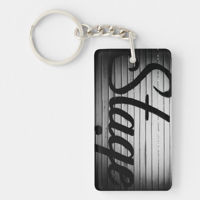 Llavero "Escenario" Letrero Vintage (Frente)