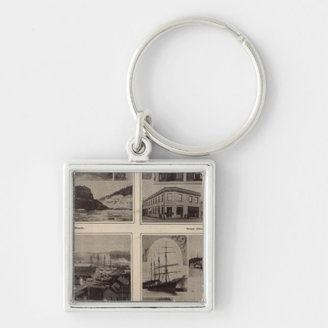 Llavero Escenas Aberdeen, Wash (Frente)