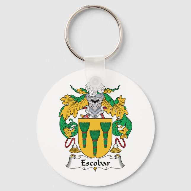 Llavero Escobar Family Crest (Anverso)