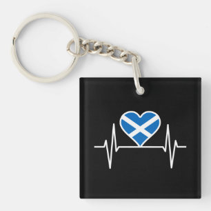 Llavero Escocia: latido de la bandera de Escocia