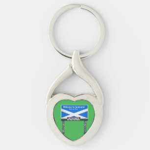 Llavero Escocia signo visita regalo de viaje escocés