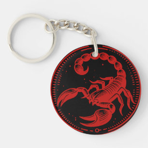 Llavero Escorpio signo zodiacal astrología Escorpio