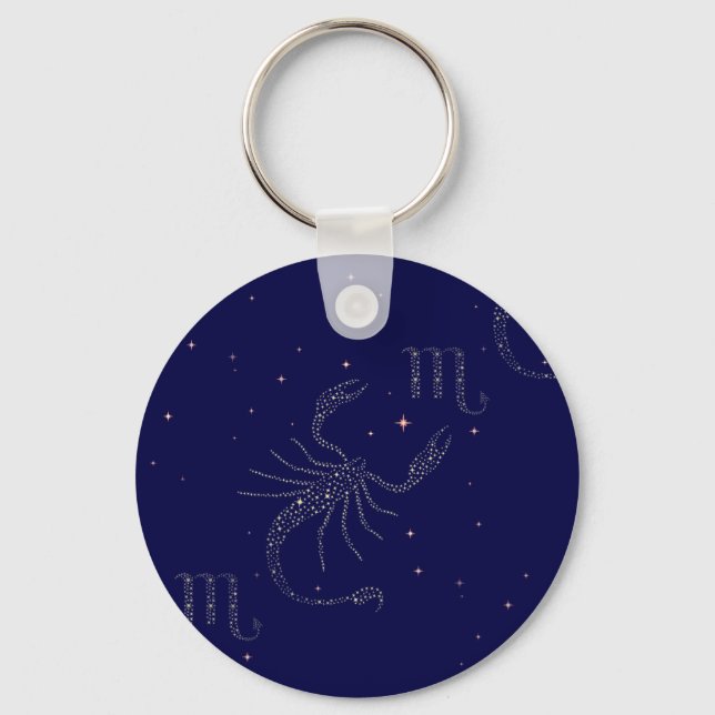 Llavero escorpión de estrellas (Anverso)