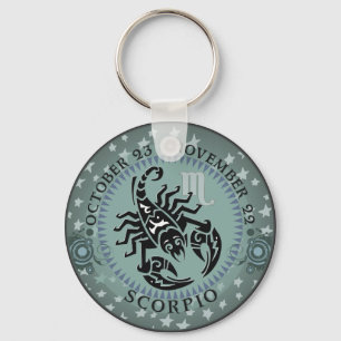 Llavero Escorpión del zodiaco